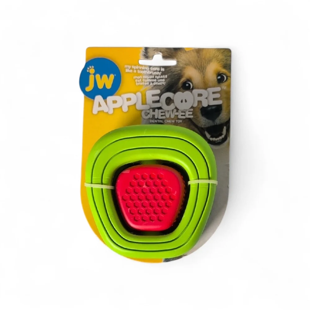JW Applecore Chew-EE Dog Toy